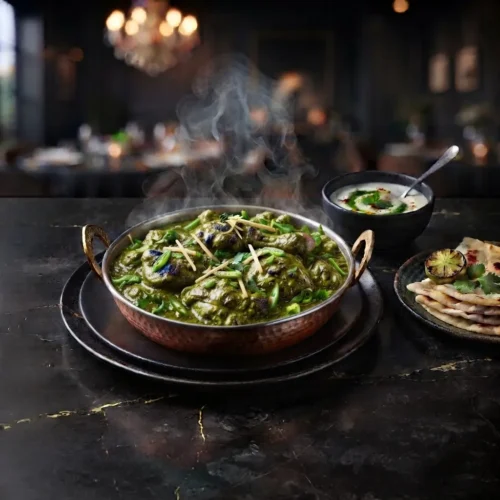 Chicken Karahi Green