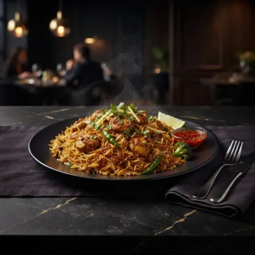 Chicken masala rice