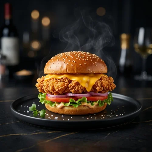 zinger cheese burger