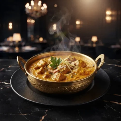 Dua Special Chicken golden handi