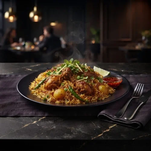 Special Chicken Sindhi Biryani