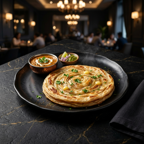 lacha paratha
