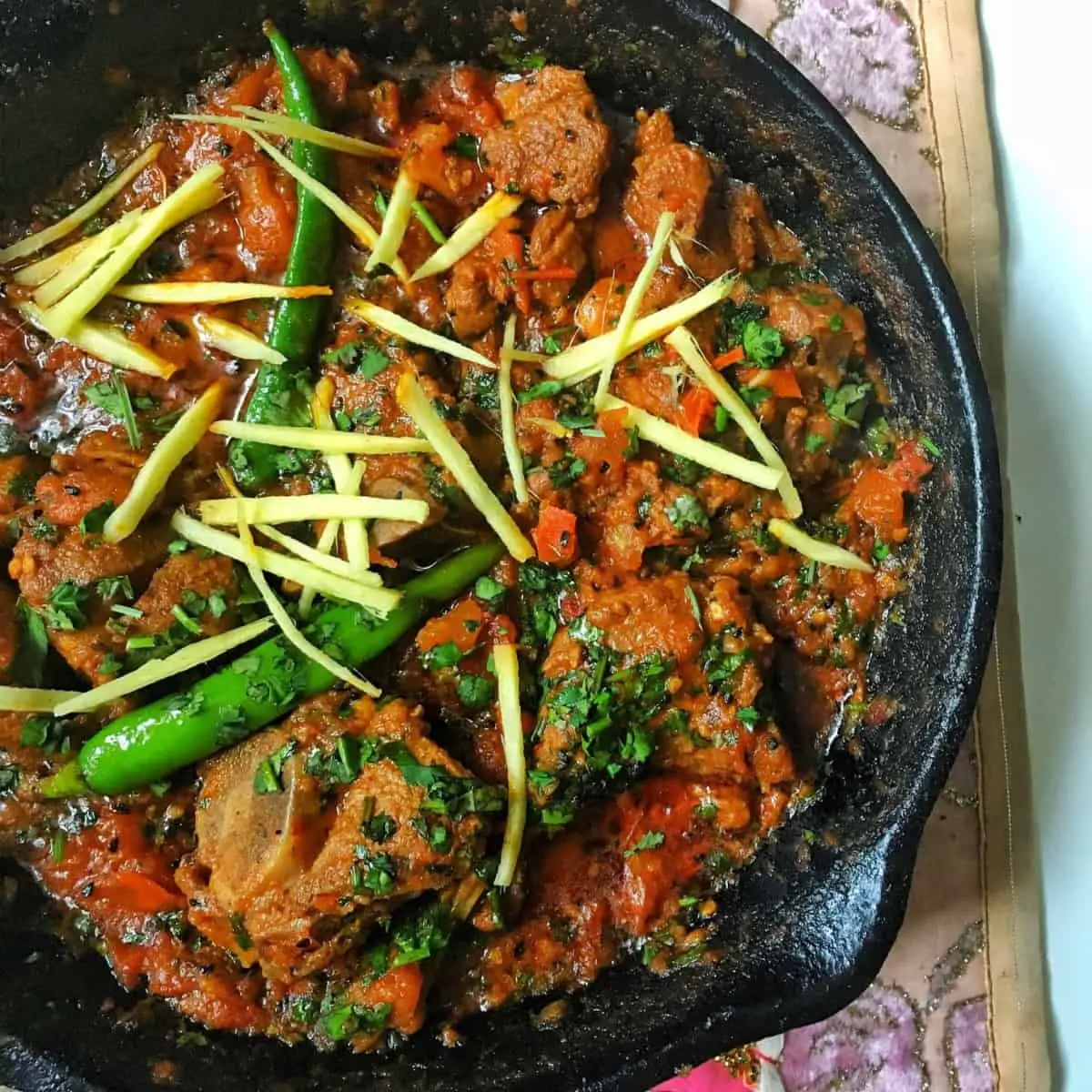 mutton karahi